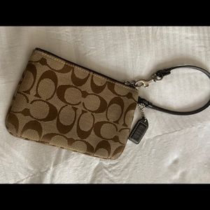 COACH Zippered Wristlet